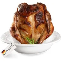 RÖMERTOPF Bräter Hähnchenbräter Chicko weiss