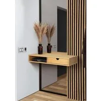 Woodman Stauraumschrank Farsta Mit Holzfurnier aus Eiche, platzsparend, Wandmontage, FSC®