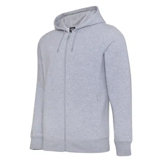 Umbro Mens Club Leisure Hoodie (Graumeliert/Weiß)