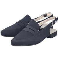 Rieker Slingsandale Sabot, Sommerschuh, Blockabsatz, mit verstellbarem Riemchen