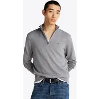 Tommy Hilfiger Troyer ESSENTIAL COTTON ZIP MOCK