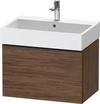 Duravit D-Neo Waschtischunterbau wandhängend Nussbaum dunkel Matt 684x442x440 mm - DE42720BD210000 DE42720BD210000