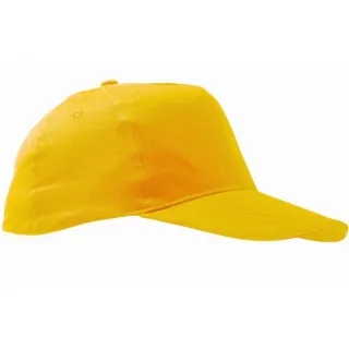 SOLS Unisex Sunny 5 Panel Baseballkappe (Gold)
