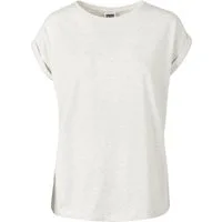 URBAN CLASSICS Kurzarmshirt Urban Classics Damen Ladies Extended Shoulder Tee (1-tlg)