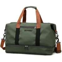 Blusmart Reisetasche Reisetaschen, Turnbeutel, Sporttaschen, große Umhängetaschen (Mit Schuhfach, Nassfach, verstellbaren Schultergurten, atmungsaktiv, wasserdicht, verschleißfest, großes Fassungsvermögen), Geeignet für Yoga, Schwimmen, Reisen, Fitne