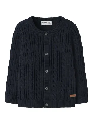 NAME IT - NMMROMAN LS KNIT CARD Navy Blazer - Gr. - 128
