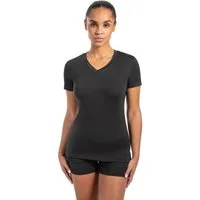 Smilodox T-Shirt Nela Modal, Shaped Fit Kurzarm V-Neck Shirt, weiches Material Oberteil kurze Ärmel mit optimaler Passform, Sportshirt, Alltag Yoga