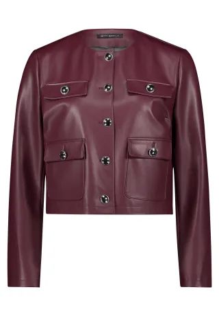 Betty Barclay - Blazer-Jacke Dark Aubergine - Gr. - 44