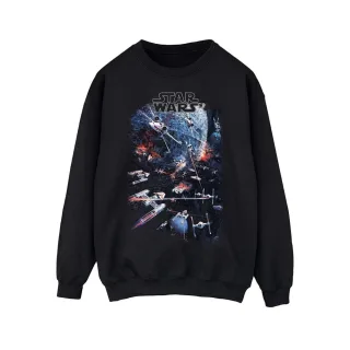 Star Wars - "Universe Battle" Sweatshirt für Herren (Schwarz)
