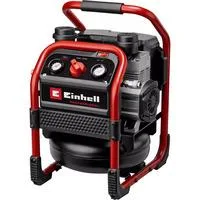 Power X-Change Akku-Kompressor SILENZZO 18/160, 18Volt rot/schwarz, ohne Akku und Ladegerät