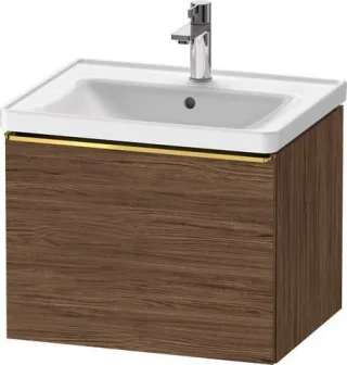 Duravit D-Neo Waschtischunterbau wandhängend Nussbaum dunkel Matt 584x452x440 mm - DE4249034210000 DE4249034210000