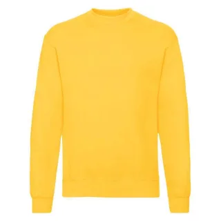 Fruit of the Loom Unisex Erwachsene Classic Drop Shoulder Sweatshirt (Sonnenblume gelb)