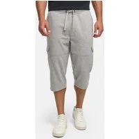 Indicode Sweatshorts Herren Sweatshorts INKyton Herrenshorts mit Tunnelzug und Cargotaschen