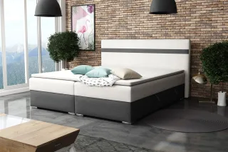 Boxspringbett Schlafzimmerbett DAWID 160x200cm inkl.Bettkasten