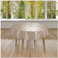 laro Tischdecke rund 140 cm wachstuchtischdecke Tischdecke abwaschbar
