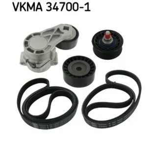 SKF Keilrippenriemensatz Citroen Fiat Ford Peugeot 2,2 VKMA34700-1