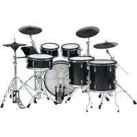 XDrum E-Drum DD-670 PLUS Mesh E-Drum Kit, 10-St., echte Holzkessel, 720 Sounds, 20 Preset- und 20 User-Kits