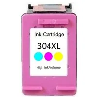 inkpro Druckerpatrone kompatibel mit HP 304 XL color Tintenpatrone (für HP DESKJET 2620, 2621, 2622, 2623, 2630, 2632, 2633, 2634, 3720, 3720, 3730, 3732, 3733, 3735, 3750, 3760, 3762, 3764, ENVY 5010, 5020, 5030, 5032, 5034, 5052, 5055, XL Füllmenge