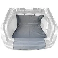 LANCO Automotive Kofferraummatte Premium Kofferraummatte 2-teilig für Ladekante und Innenraum, für Audi, Mercedes-Benz,BMW,SKODA,VW Kombi,Variant,T-Modell,Tourer,SUV, Abwaschbar,Flexibel,Geruchsneutral,2-teilig