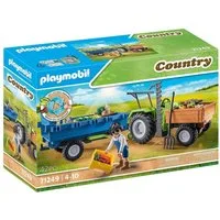 Playmobil® 71249 Traktor mit Hänger Konstruktions-Spielset