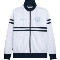 Unfair Athletics Trainingsjacke Jacke Unfair DMWU Pinstripes white/navy