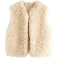Next Fellimitatjacke Weste aus Kunstfell (1-St)