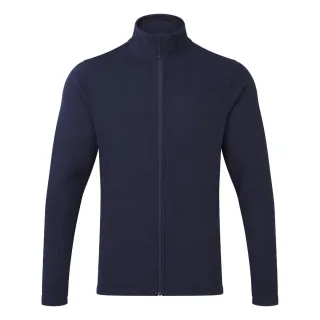 Premier Mens Recyclight Fleece-Jacke mit durchgehendem Reißverschluss (Navy)