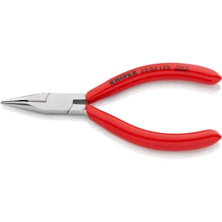 KNIPEX Flachrundzange mit Schneide (Radiozange) - 2503125