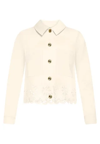 CARTOON - Jeansjacke Eggnog - Gr. - 38
