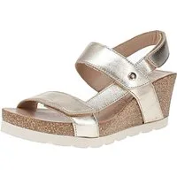 Panama Jack Panama Jack Vilma Shine B1 Napa - Damen Sandale - Gold Sandale
