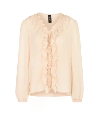 Marc Cain Remix - Blusen / Hemden Weiblich creme - Gr. - 36