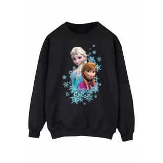 Disney - "Frozen Elsa And Anna Sisters" Sweatshirt für Damen (Schwarz)