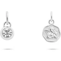Tamaris Anhänger Set Schmuck Geschenk 2er Anhänger Bundle, Engel (Set, 2-tlg), mit Glasstein