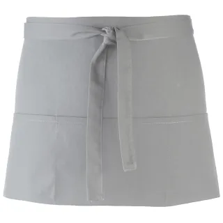 Premier Ladies/Womens Colours 3 Pocket Schürze (2er Pack) (Silber)