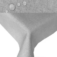 Tischdecke Strapazierfähig Leinenoptik Tischdecke bügelfrei, bügelfrei, pflegeleichte, Fleckschutz