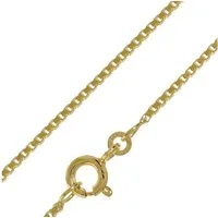 trendor Kette ohne Anhänger 333 Gold Venezia für Breite 1,2 mm