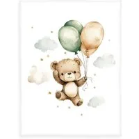 Babydecke Ballon Teddy, Baby Best, Perfekt zum Kuscheln – zuhause und unterwegs