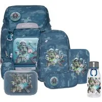 Beckmann Schulranzen Classic (8tlg., inkl. Trinkflasche und Lunchbox)