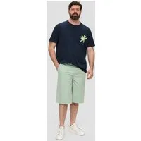 s.Oliver Shorts Bermuda DETROIT Bermuda-Hose mit Gürtelschlaufen