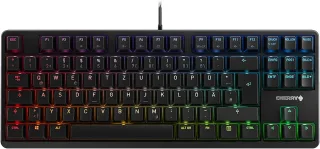 Cherry G80-3000N RGB TKL [kabelgebunden MX SILENT RGB RED Switch] schwarz