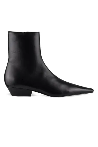Saint Laurent Stiefeletten Jill Schwarz