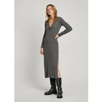 Pepe Jeans Strickkleid IZABEL DRESS mit dekorativer Knopfleiste