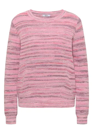CECIL - TOS Space dye moulinÃ© 37902_flame_red - Gr. - XXL