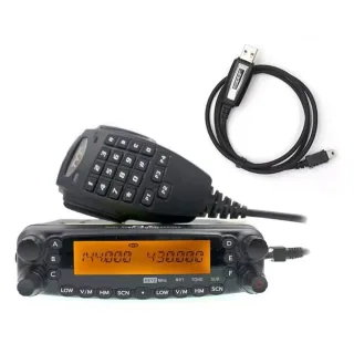 TYT TH-7800 Mobile Car Radio 50W Dual Band Amateur FM Transceiver Repeater Station Wireless Communication TH7800 Walkie
