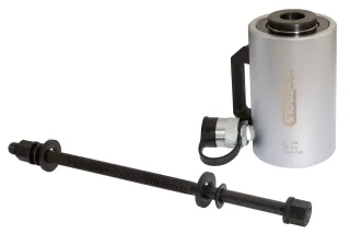 KS Tools Hydraulik-Hohlkolbenzylinder-Satz 20 t mit Spindel, 2-tlg - 700.1786