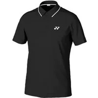 Yonex Poloshirt Pique (Baumwollmix) 2025 schwarz Herren