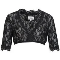 Nübler Dirndlbluse Dirndlbluse 3/4 Arm Laura in Schwarz von Nübler