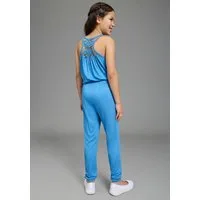 KIDSWORLD Overall, Jumpsuit mit aufwendiger Spitze im Rücken mit Spitzeneinsatz im Rücken