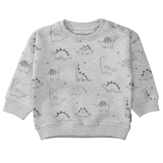 STACCATO - Kn.-Sweatshirt stone mel.aop - Gr. - 80