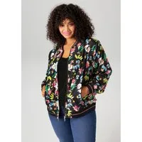 Aniston PLUS Blouson Mit Blumendruck